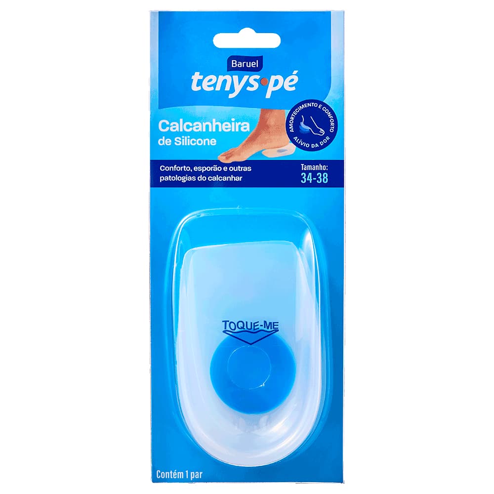 Calcanheira de Silicone -  Tenys Pé Baruel