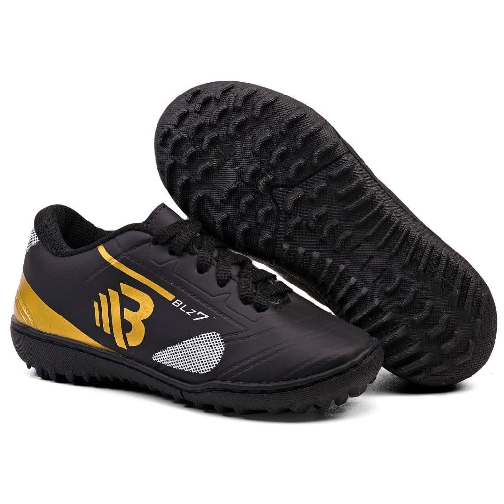 Chuteira Infantil Campo Society Costurada Original 26 ao 33