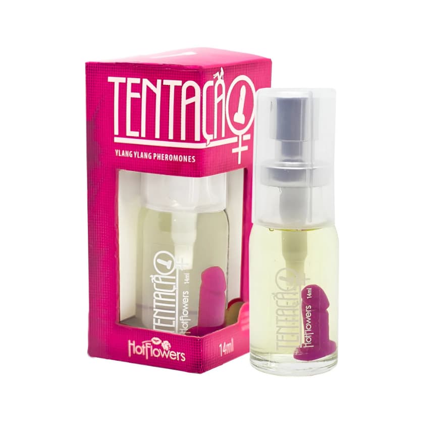 Perfume Afrodisíaco Tentação Hot Flowers Ylang Ylang Pheromones - Feromônio para mulheres Feminimo