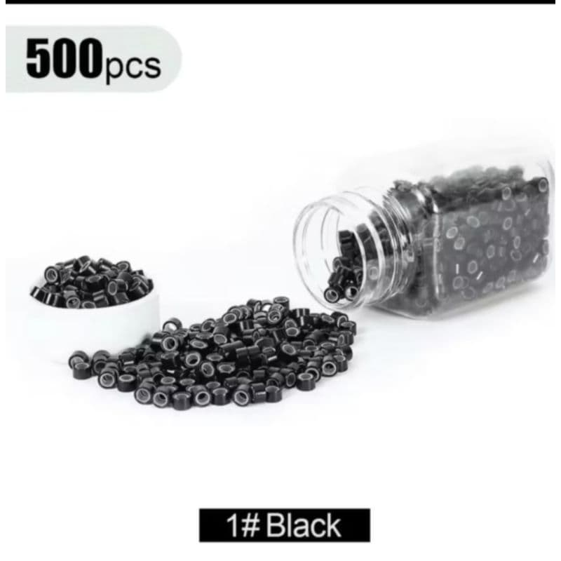 Microlink com silicone 5mm 500/ 1000 unidades.