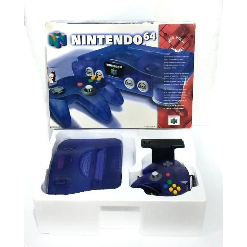 Console Nintendo 64 - Edição Sabores: Uva na Caixa