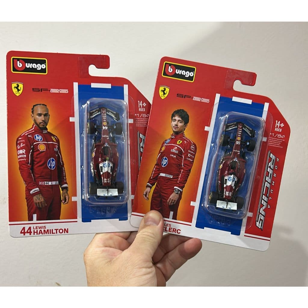 formula 1 burafo ferrARI mercedes mclaren red bull escala 1/64