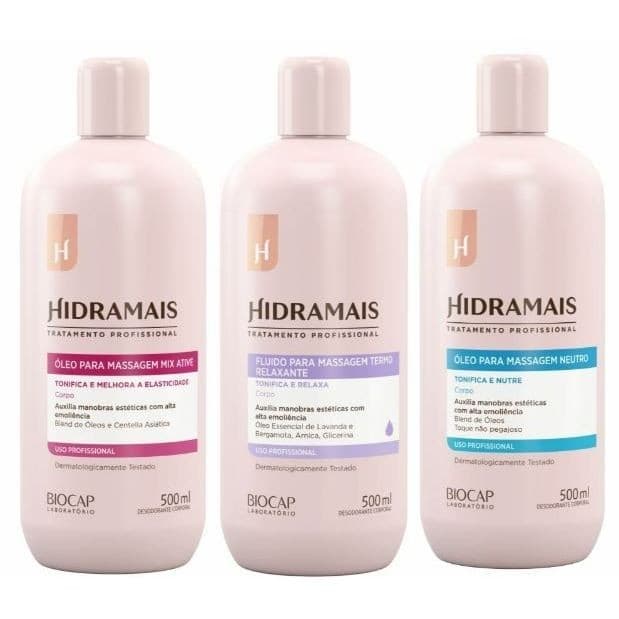 Hidramais Óleo Para Massagem - 500 Ml