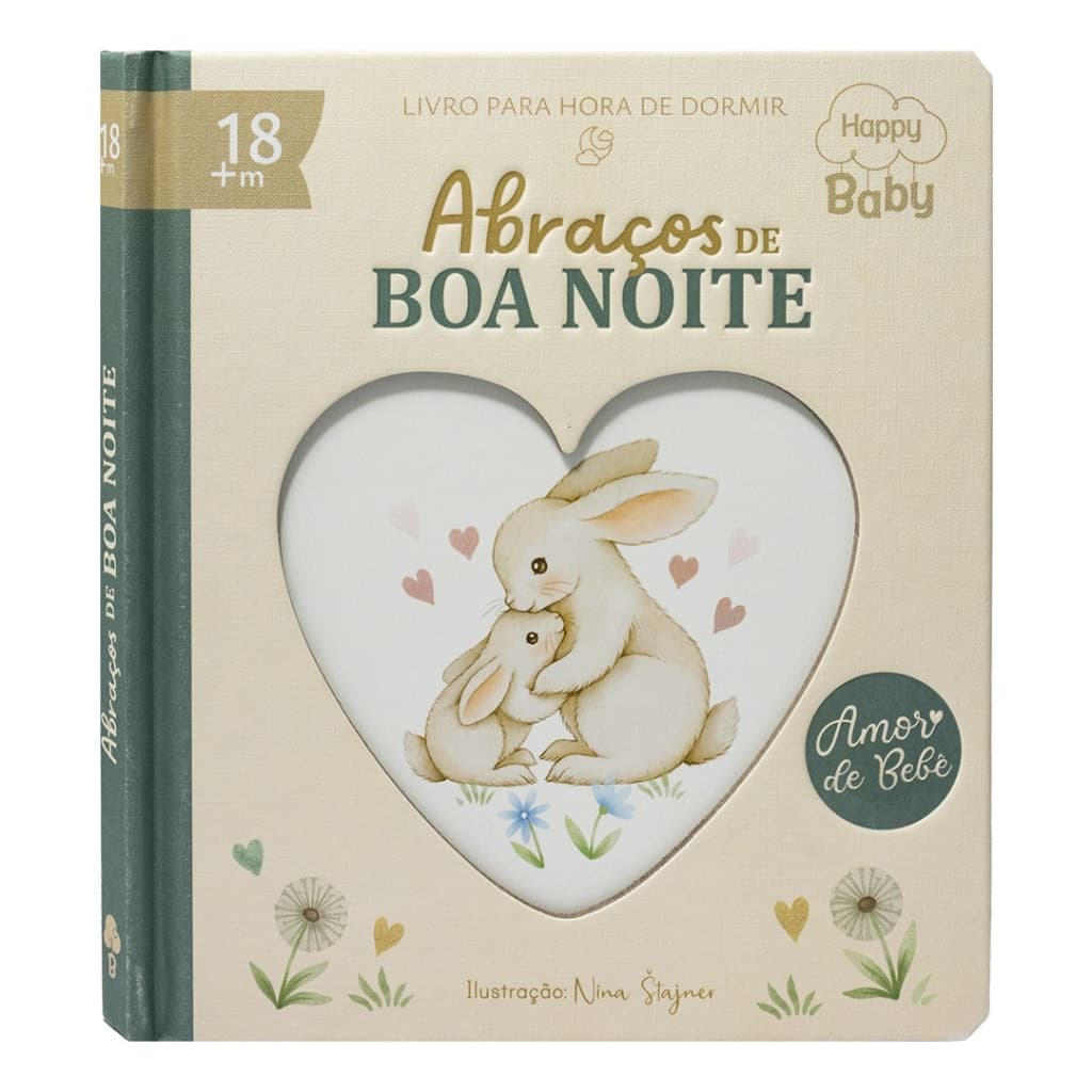 Livro do bebê para hora de dormir -  Abraços de boa noite