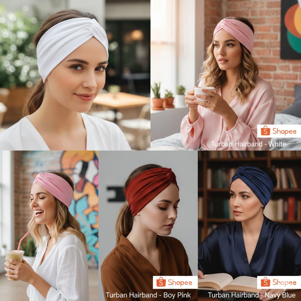 Faixa Para Cabelo / Estilo Turbante