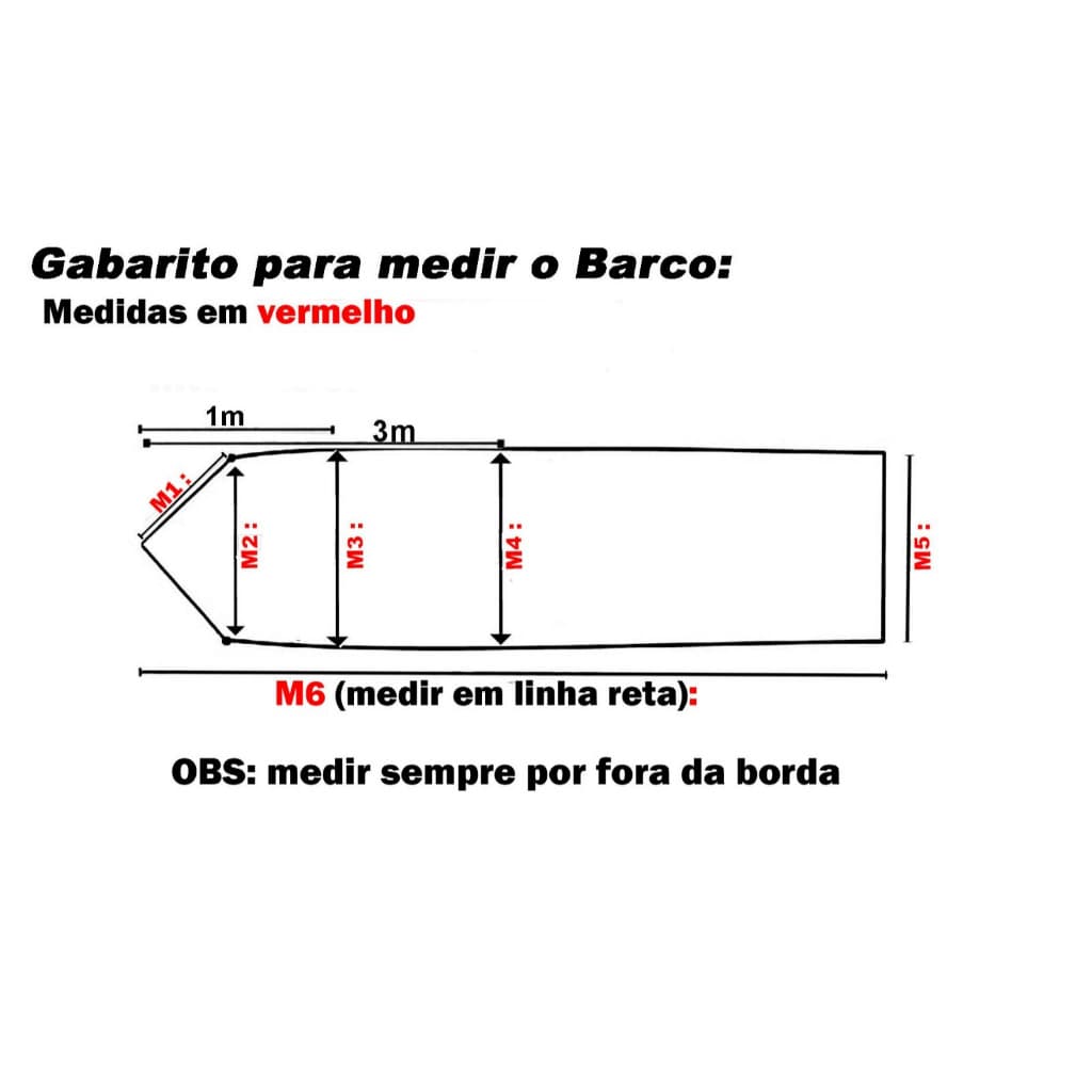 Capa Para Barco Semi Chato + Elásticos