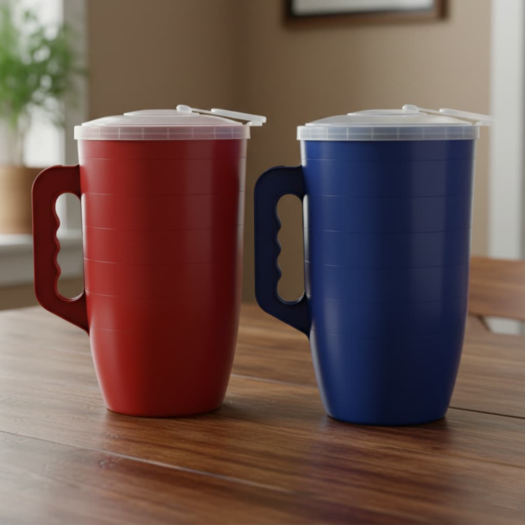 Jarras de Suco 4 Litros Coloridas Com Trava Bebida Água Gelada Verão Festa Churrasco Resistente