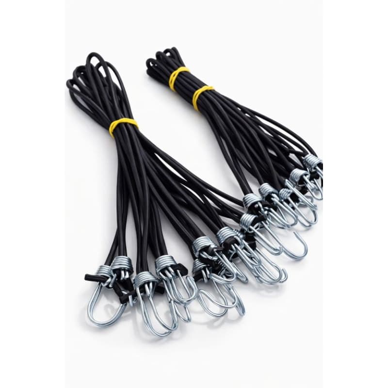 60  Extensor Elástico Para Lona De Caminhão Gancho Duplo