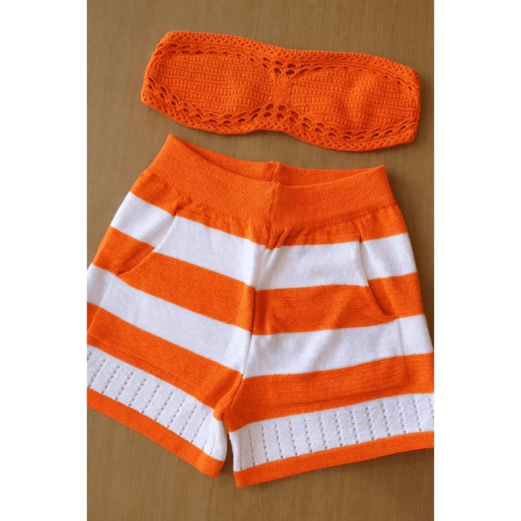 Conjunto Feminino Modal Listrado Verão – Moda Casual Leve, Confortável e Estilosa