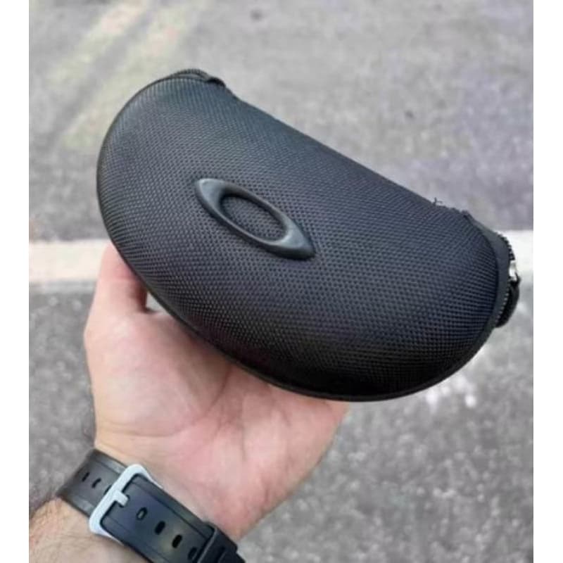 Estojo Preto Para óculos de grau ou sol médio com gancho