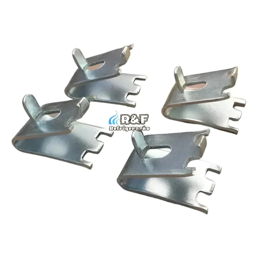 Kit 4 Suportes Grade Prateleiras Cervejeira METALFRIO IMBERA HUSSMANN GELOPAR E FRICON REFRIMATE