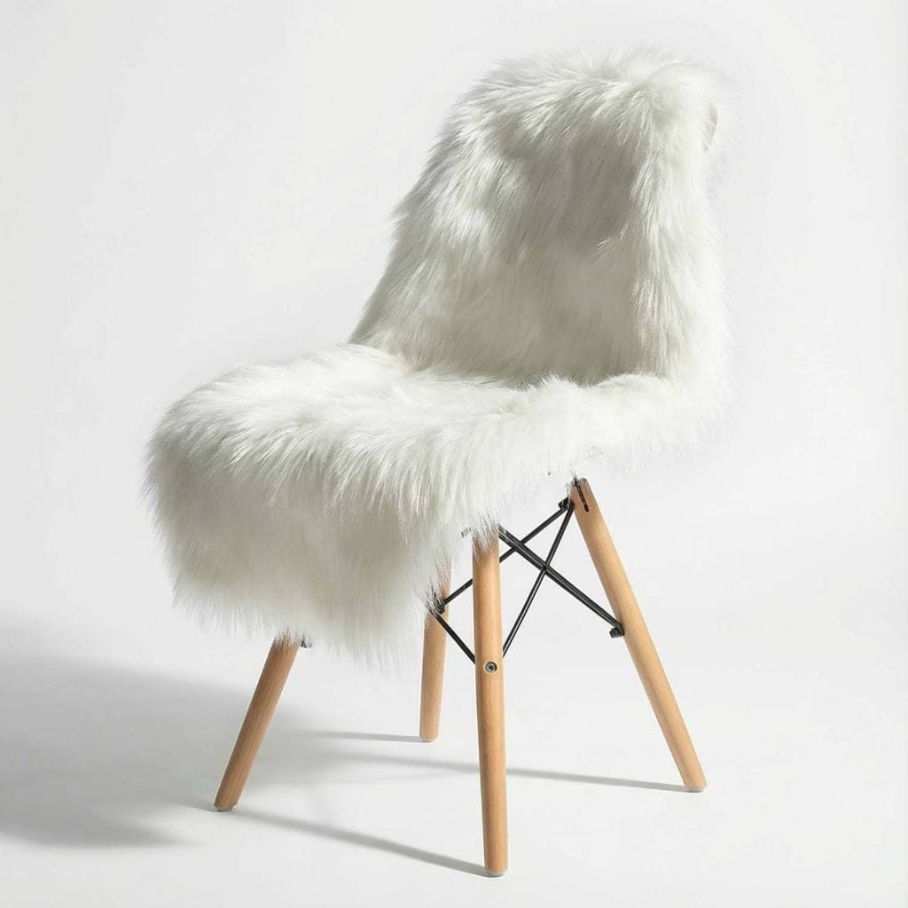 Manta Pelego Pelo Alto Sofás/cadeiras Youtubers  1,00x0,80cm