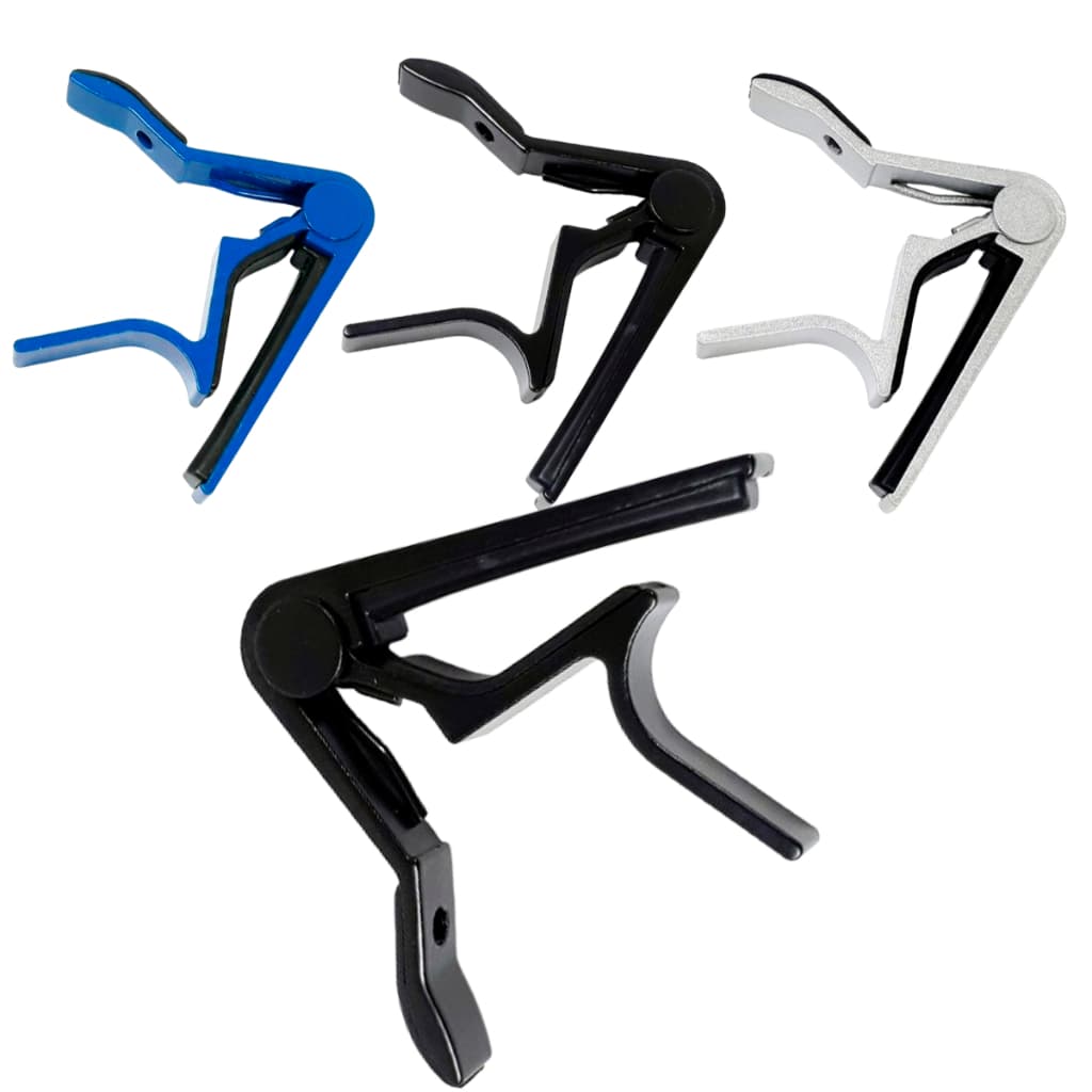 Capotraste Pestana De Braçadeira Violão Aço Nylon Guitarra Ukelele Viola Aluminio Premium