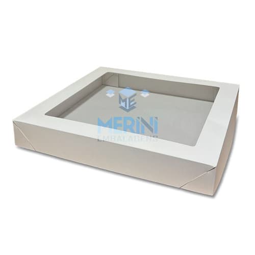 CAIXA TRANSPORTE 100 DOCES COM VISOR 35X35X5 CM (10 UNIDADES)