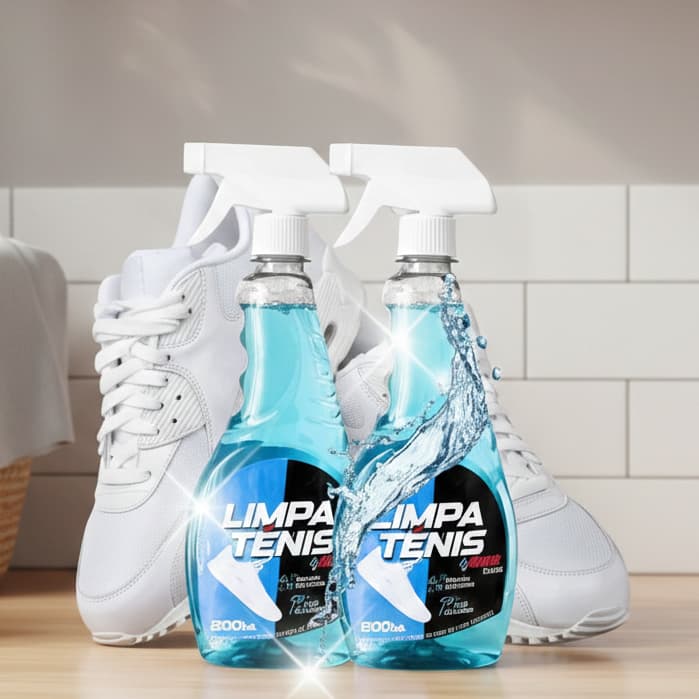Kit Limpa Tênis Spray Premium Provita Limpeza Profunda 500ml