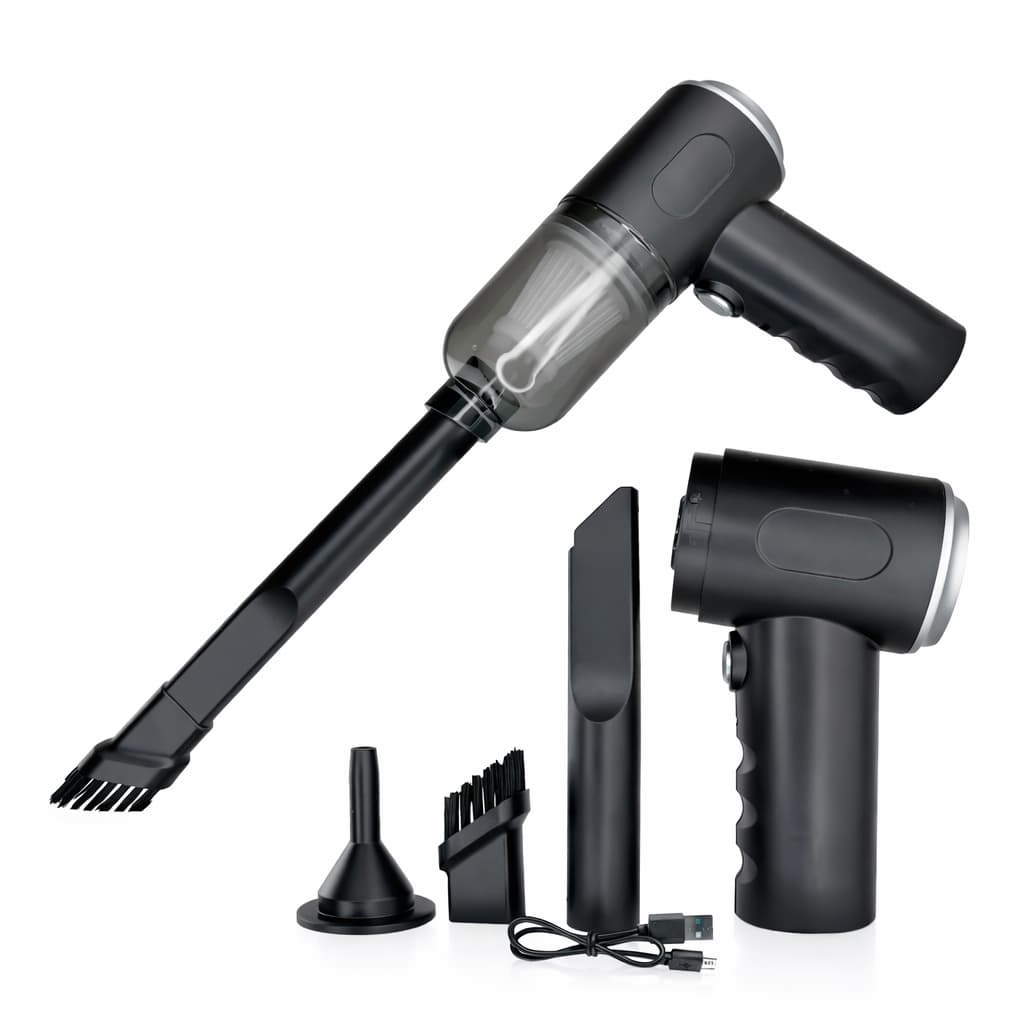 Mini Aspirador Portátil 3 em 1 Recarregável USB Para Carro e Casa – AS-228