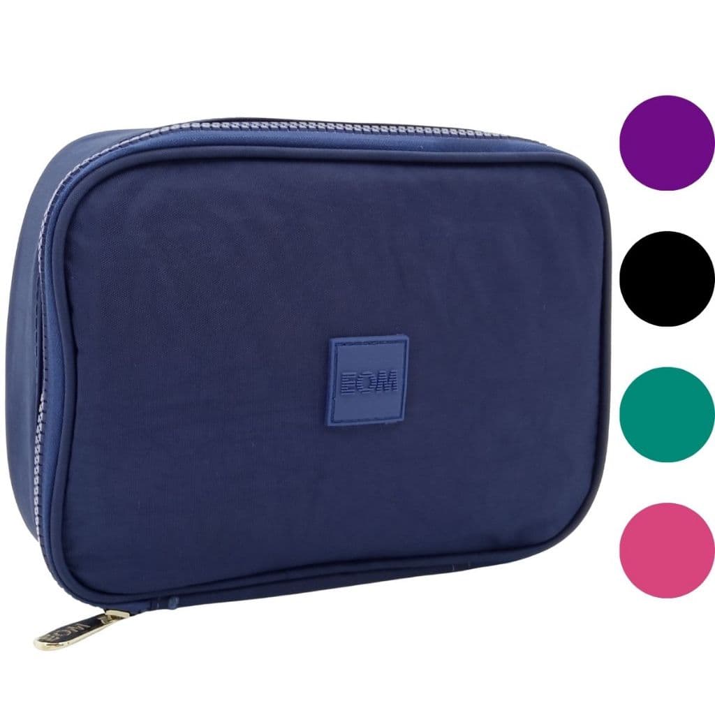 Estojo De Nylon 100 Pens Grande Com 2 Divisórias Eom Modelo Organizador de Lapis