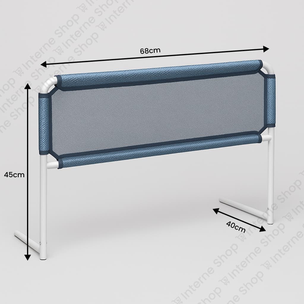 Grade de Cama ...Azul para Proteção de Bebê Crianças Jovens e Idosos
