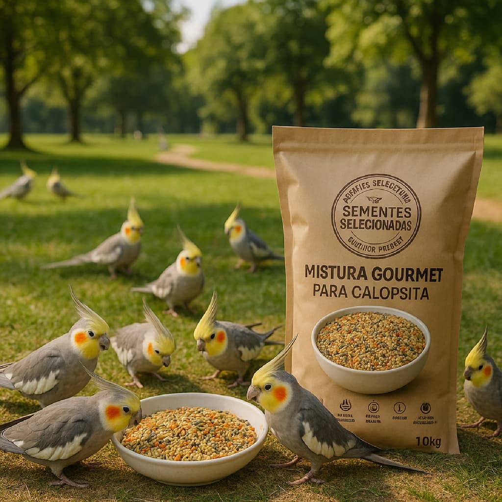 Mistura Premium para Calopsita 10 kg | Grãos Selecionados