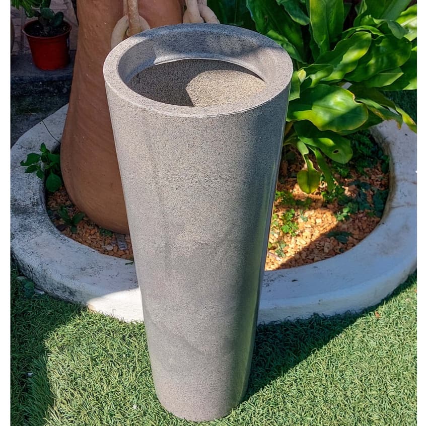 Vaso para plantas e decoração (em polietileno)- Coluna Ibiza P