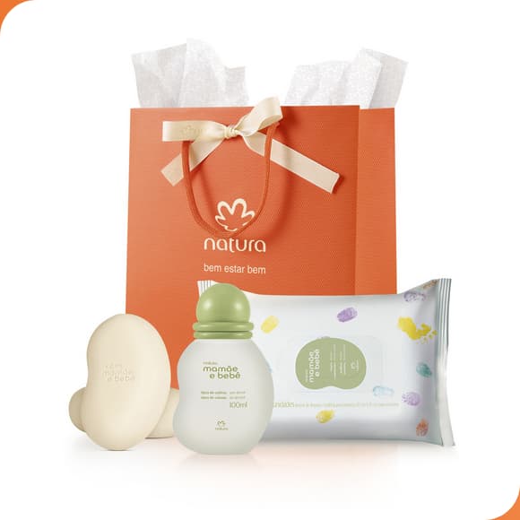 Natura Mamãe Bebe Kit 3 produtos
