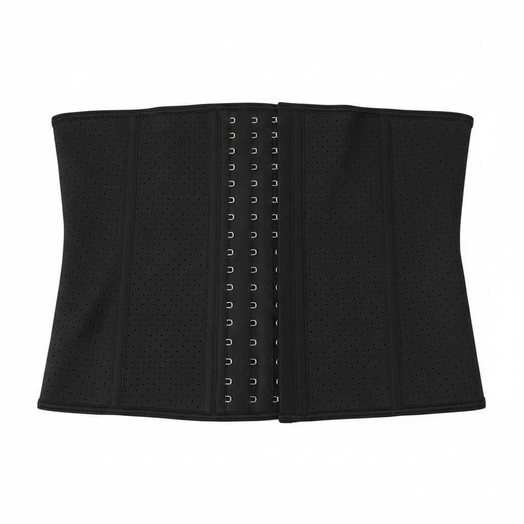 Cinta Abdominal Modeladora Redutora Feminina C/ Respiro - 9 Barbatanas