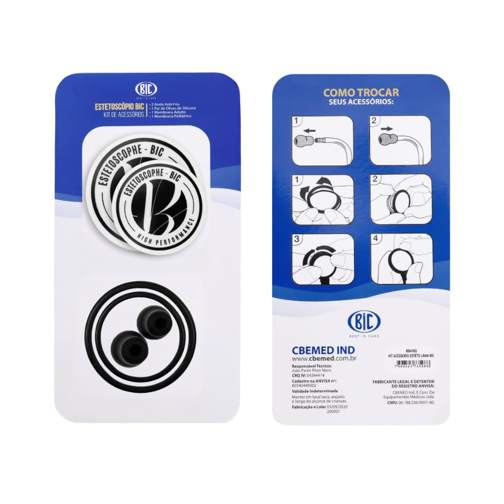 Kit Acessórios para Estetoscópio BIC