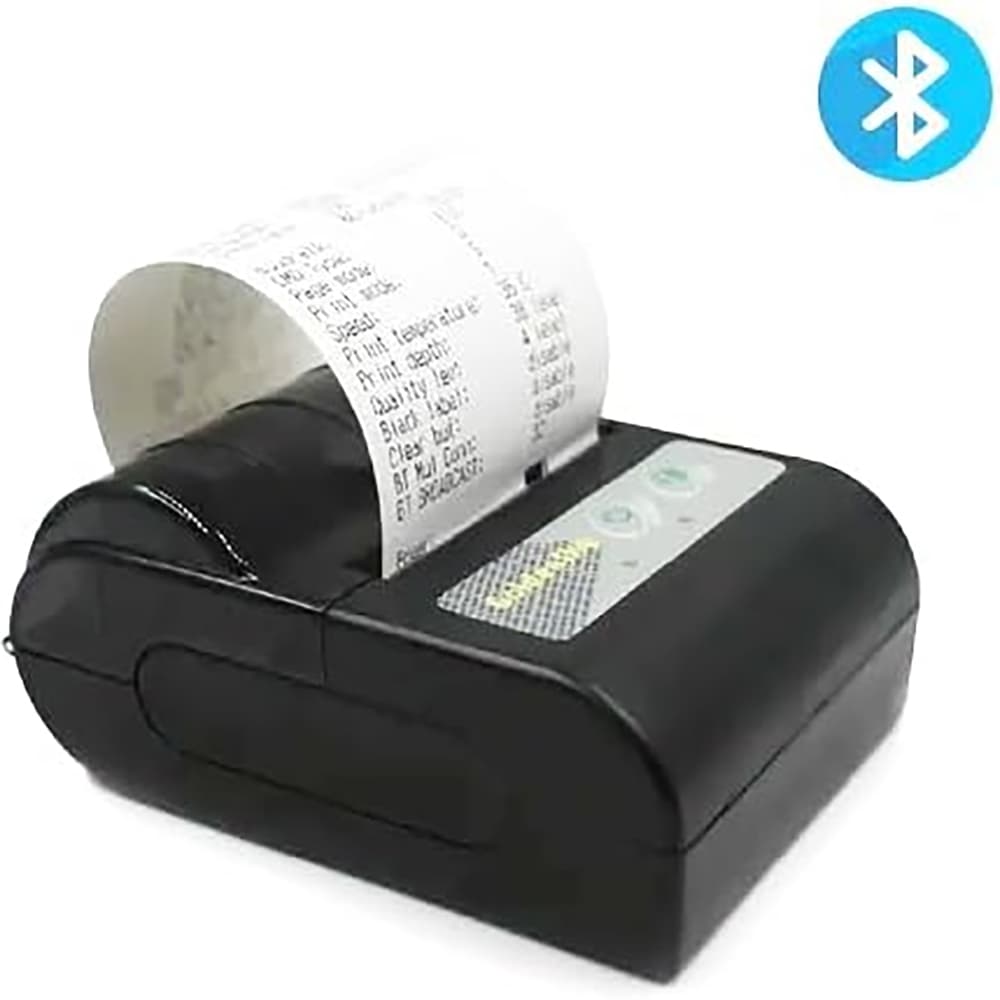 Mini Impressora Portátil Sem Fio Térmica 58mm 80mm Android PC Bluetooth com bobina térmica