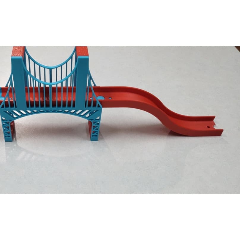 Rampa  - -Compatível com Pista Hot Wheels - Várias Cores - Impressão 3D