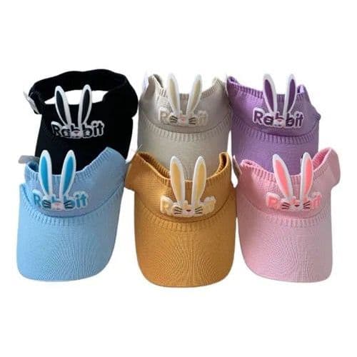 Viseira infantil Rabbit leve e confortável para crianças