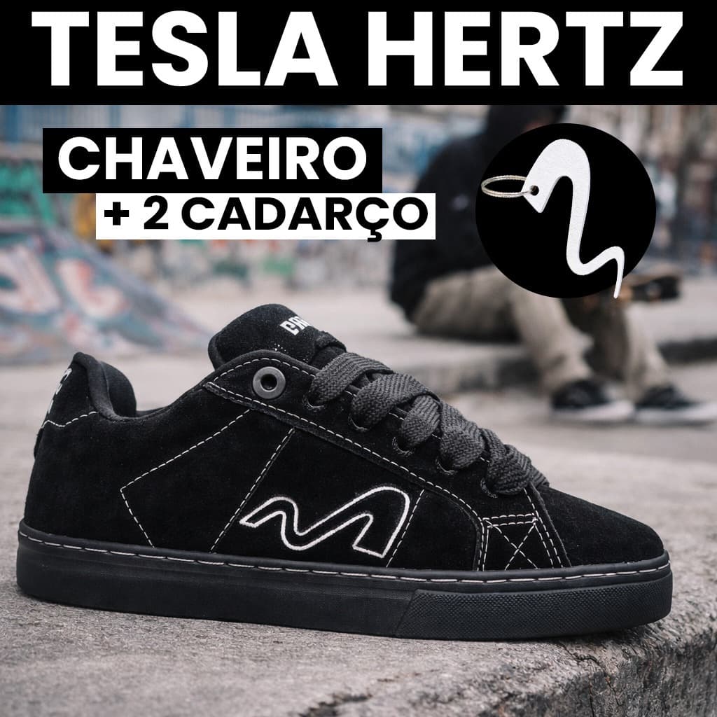Tenis Tesla Hertz Skate UNISSEX Confotavel Premium