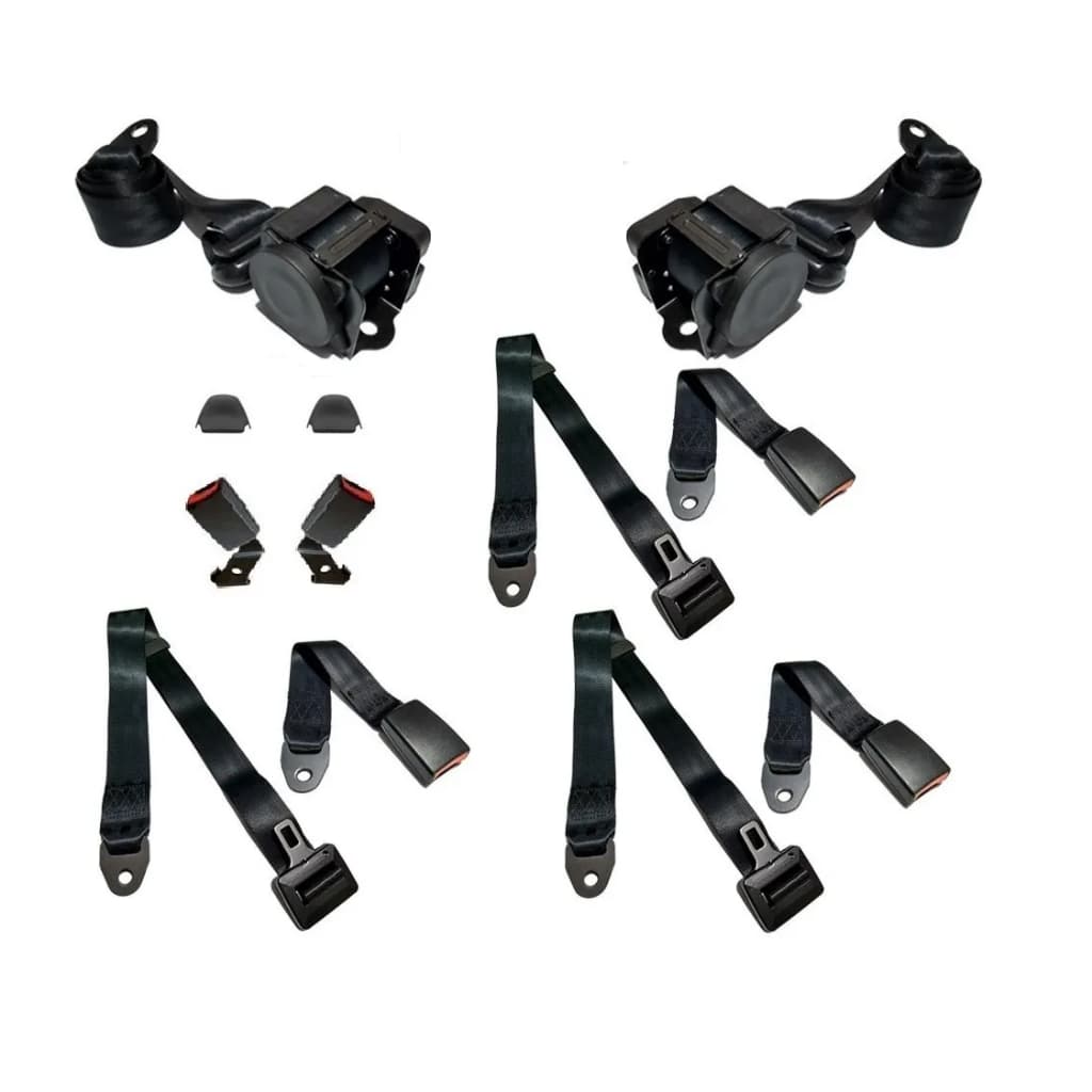 Kit Cinto De Segurança Completo Uno Mille  Elba Prêmio 5 Bancos