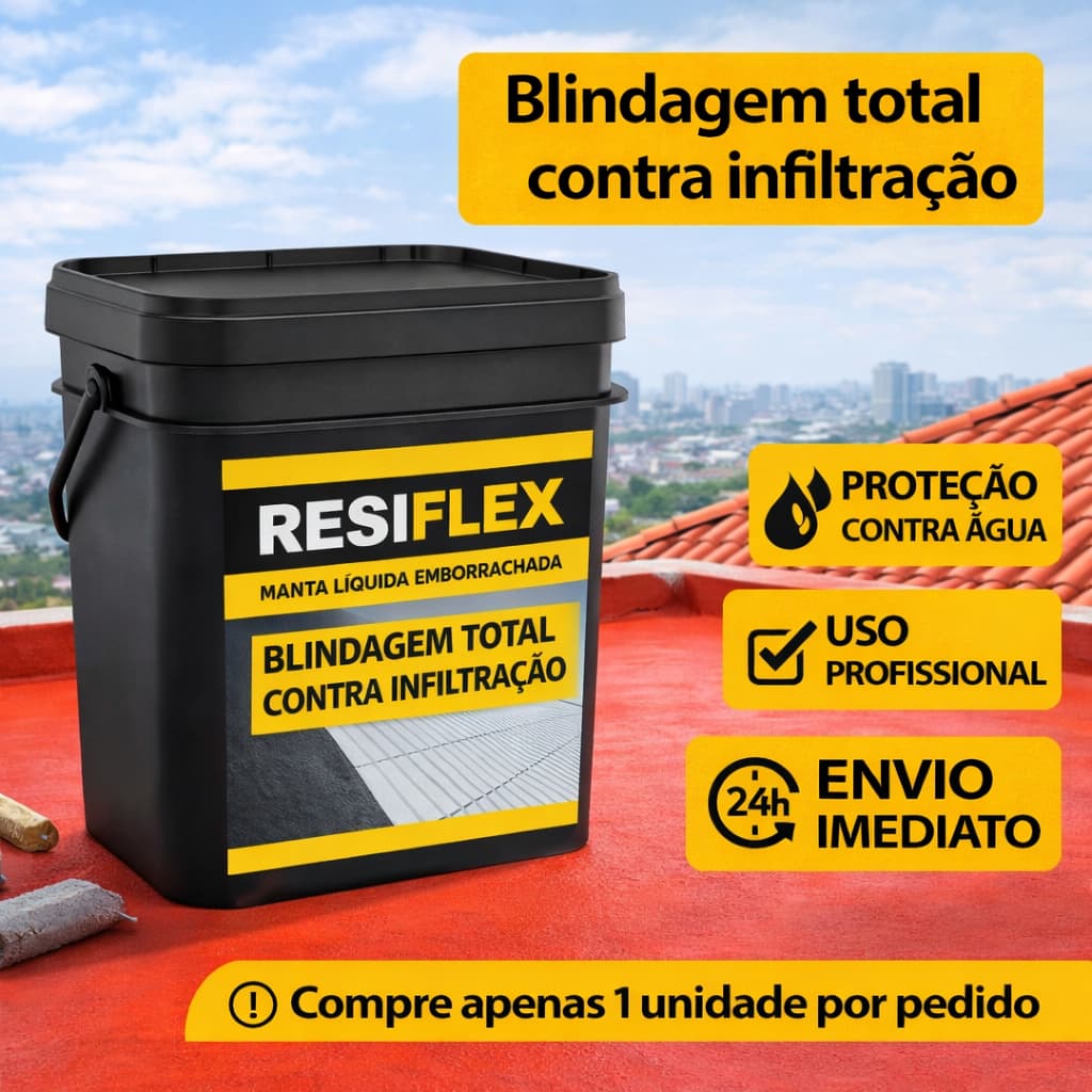 MANTA LIQUIDA 18KG IMPERMEABILIZAR TELHA LAJE PAREDE