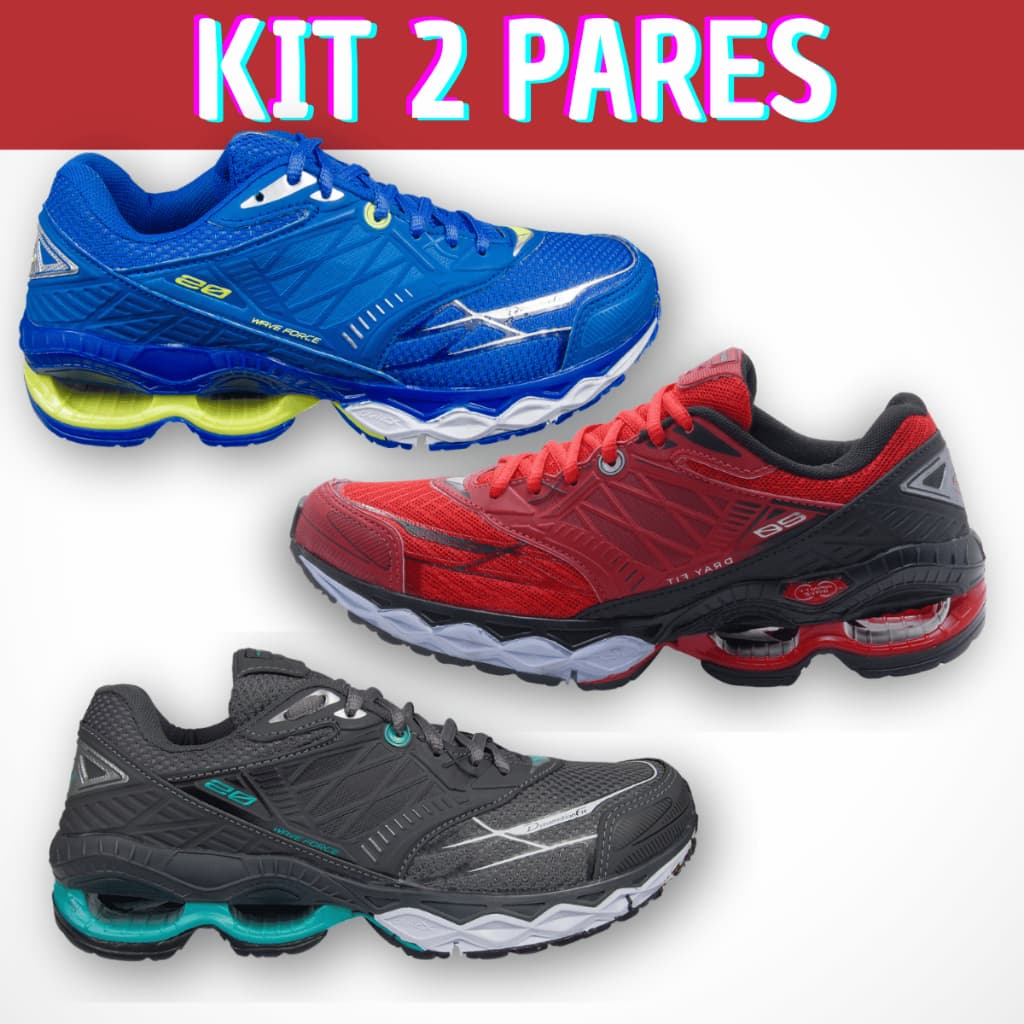 Kit 2 Tênis Masculino Esportivo Caminhada Academia Envio Rápido