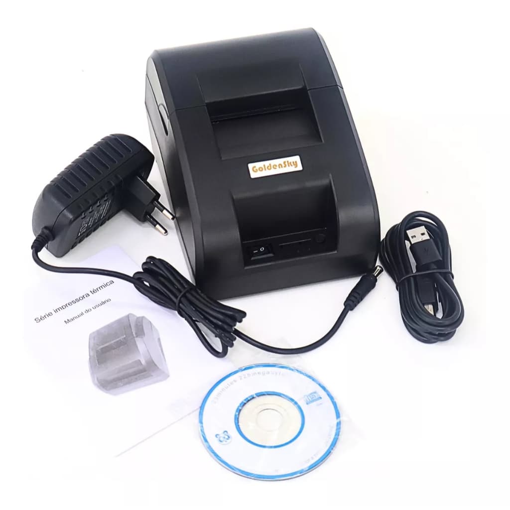 Impressora Térmica Ticket De Cupom 58mm 80mm Não Fiscal Para Pc Notebook Bivolt