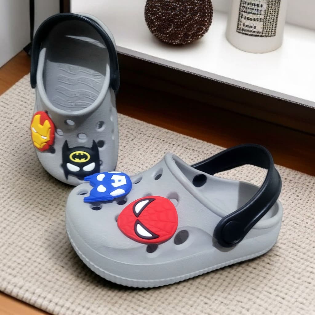 Sandalia Masculina Papete 4 Enfeites Tratorada Menino Leve Confortavel