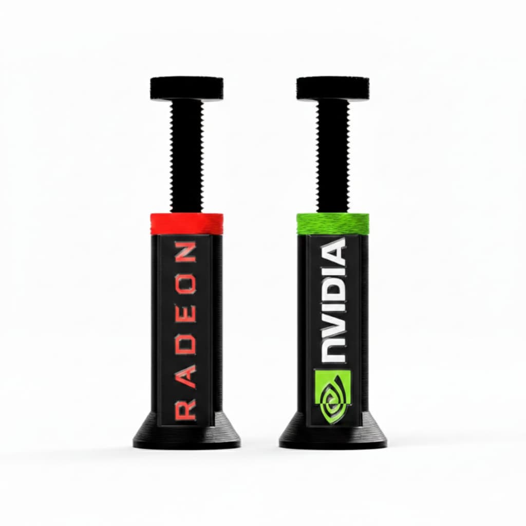 Suporte Ajustável Vertical Para Placa de Video GPU HD PC Colorido