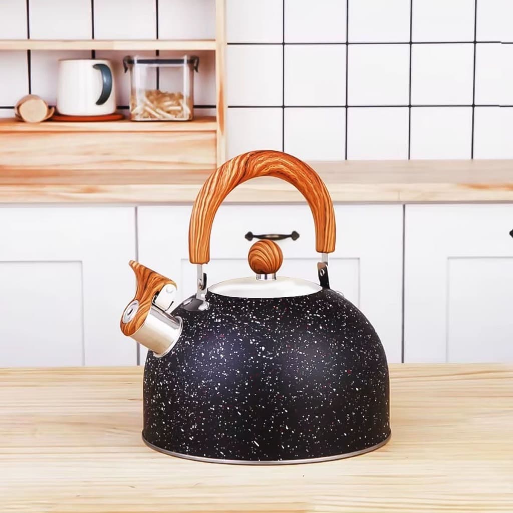 Chaleira IDee Home 4L com Apito compatível com fogões de Indução e a gás，Várias cores LH