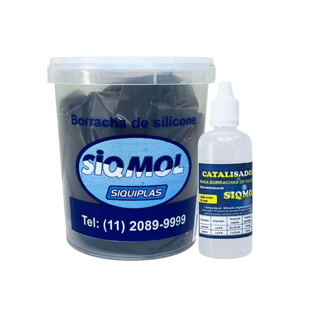 Borracha de Silicone – Siqmol 6042 – 1Kg