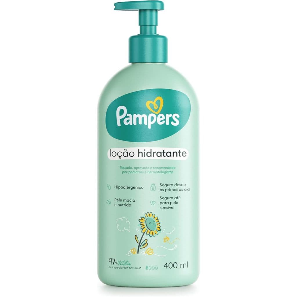 Loção Hidratante Pampers Girassol 400ml