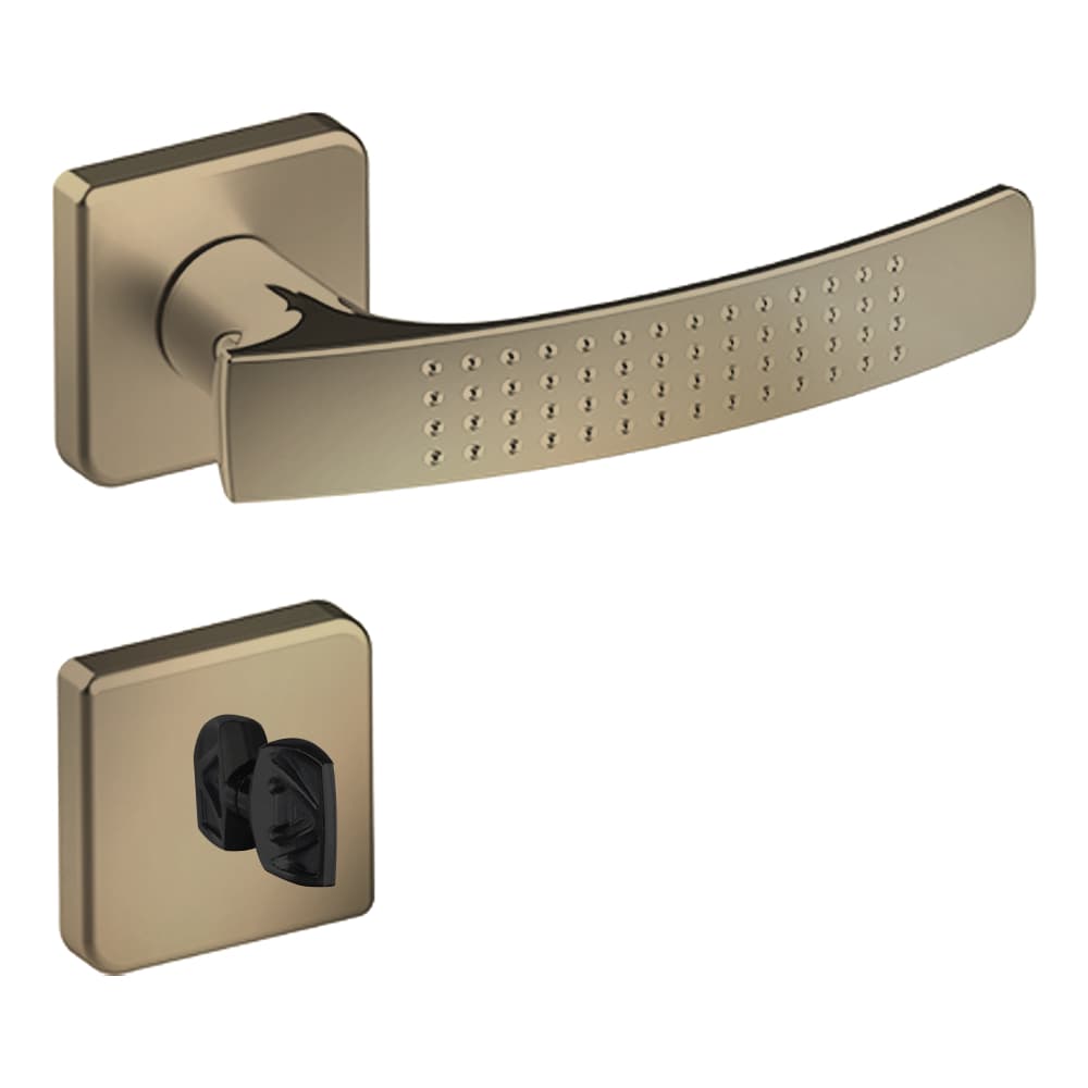 fechaduar porta de madeira aliança dots banheiro lavabo wc inox bronze latonado
