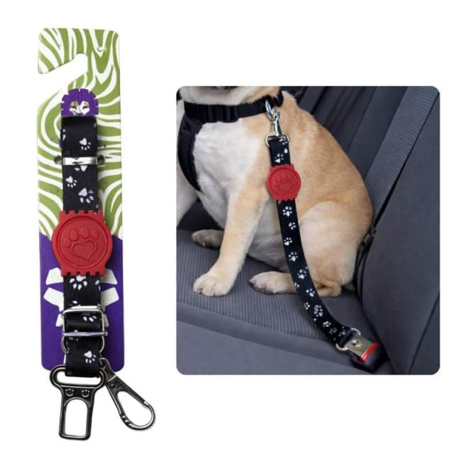 Cinto de Segurança Pet Universal Compatível com todos os modelos de veículos para cães e gatos