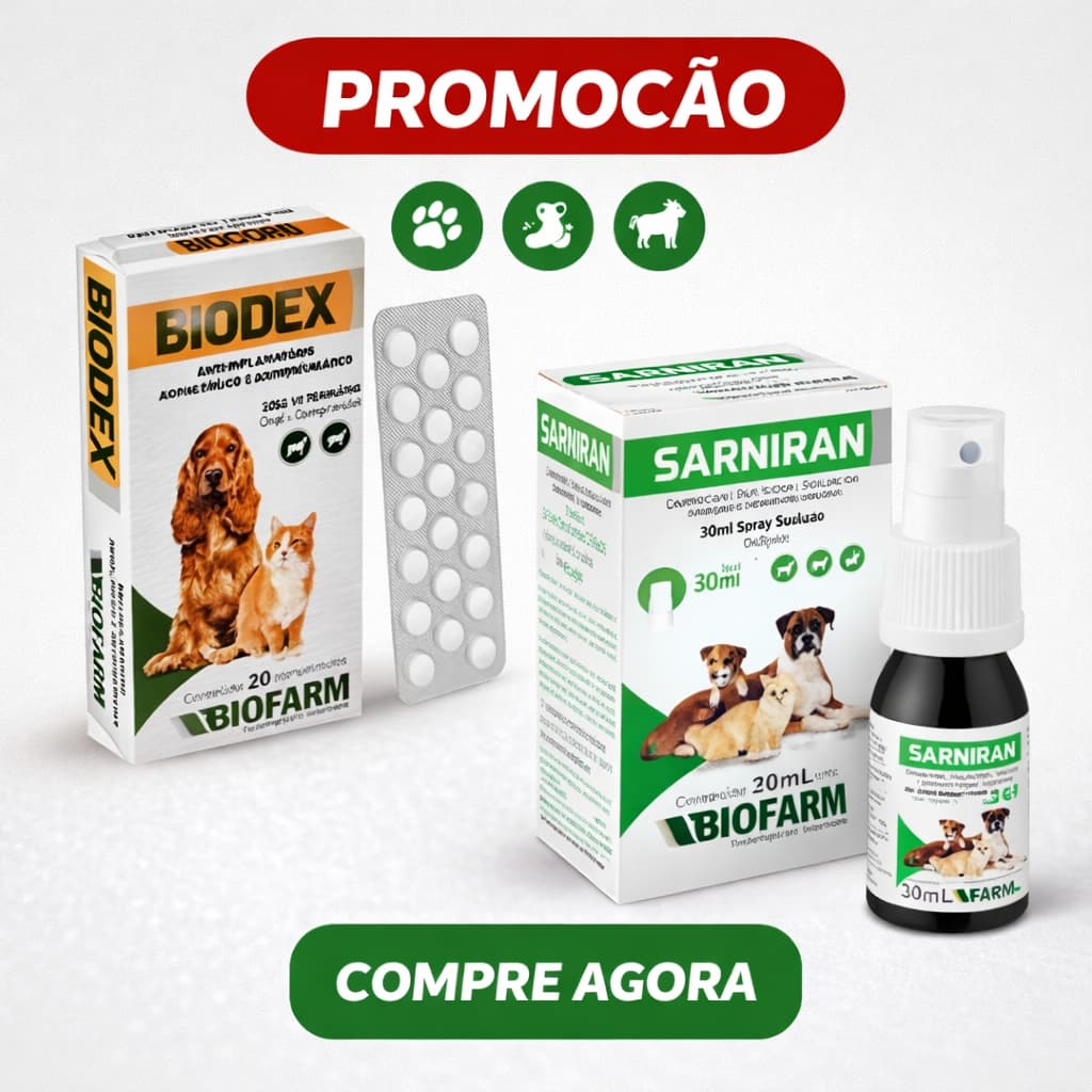 Sarniran e Biodex | Tratamento para Sarnas e Dermatites