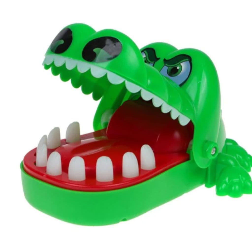 Jogo Crocodilo Morde Dedo Brinquedo Infantil Educativo Interativo Sem Pilhas