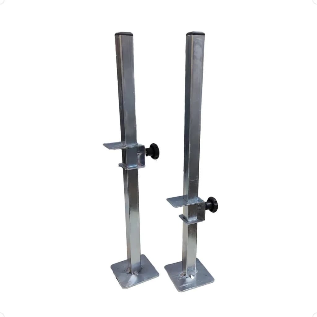 Kit 2 Suporte 50cm Régua De Pedreiro Azulejos E Porcelanatos