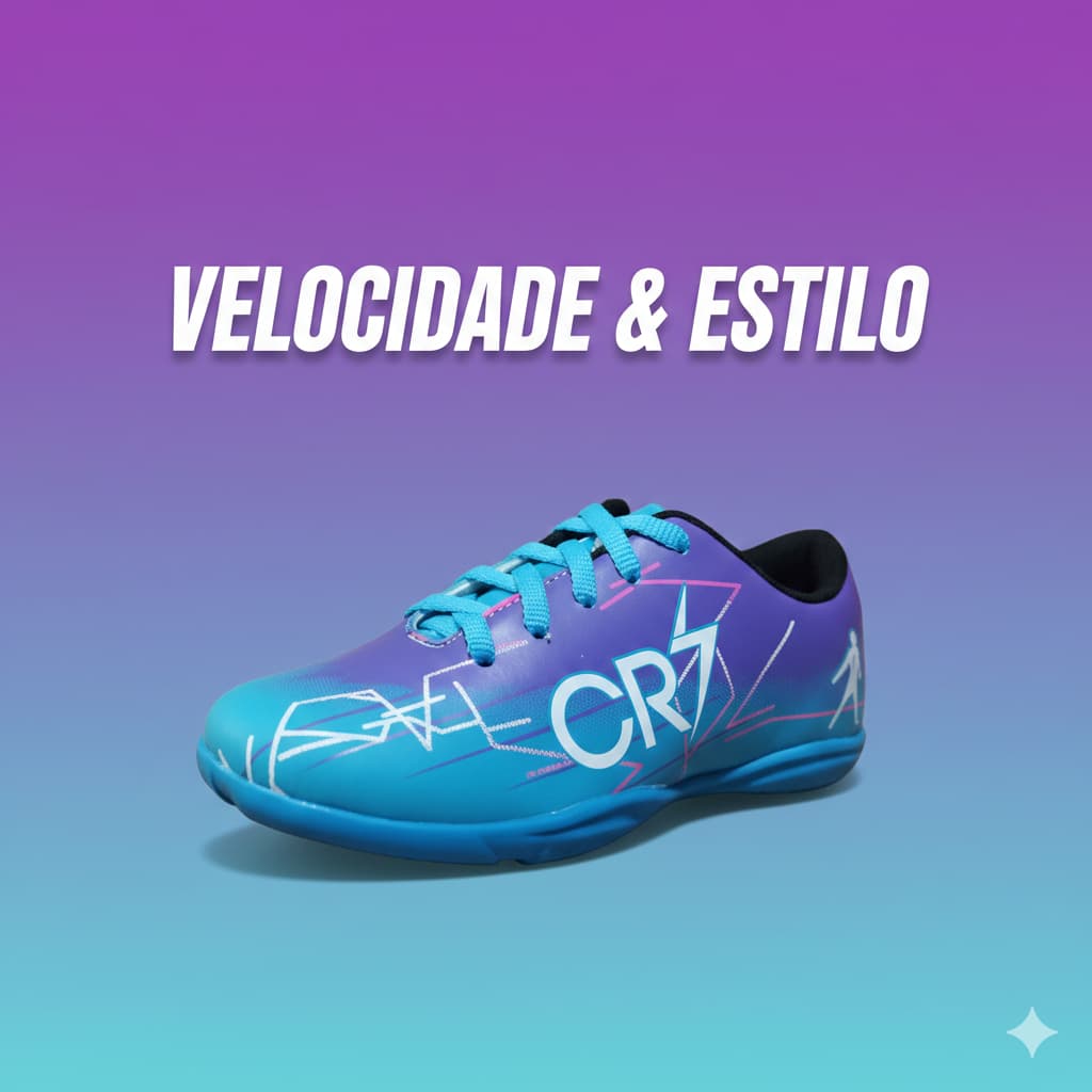 Chuteira Infantil Macia Futsal Antiderrapante