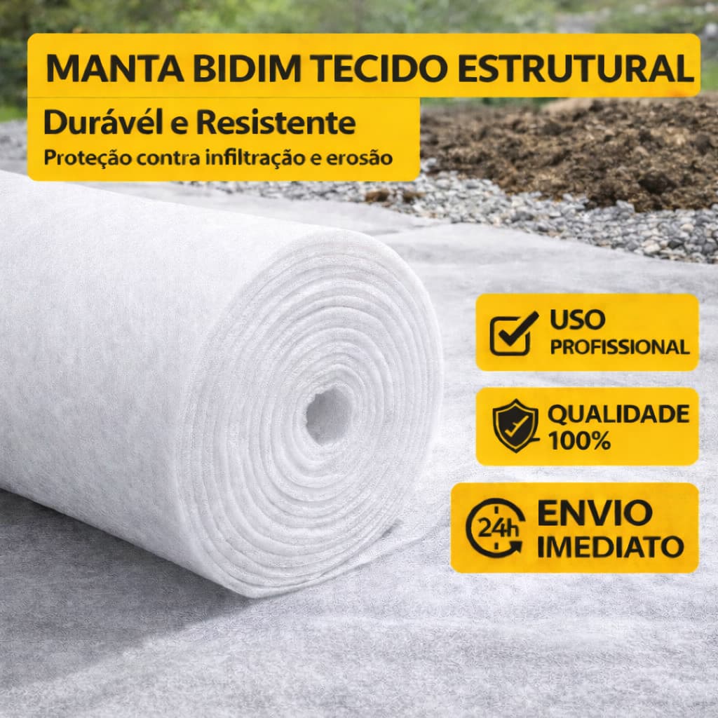 Manta - Tecido de Impermeabilizar telhas Tamanhos Variados