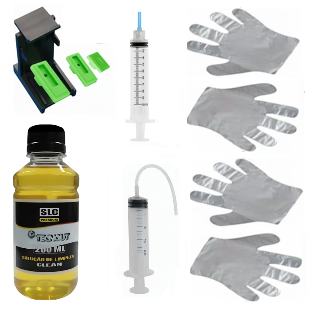 Limpeza Tanque Tinta 416 517 617 5820 Retirar Ar Mangueiras