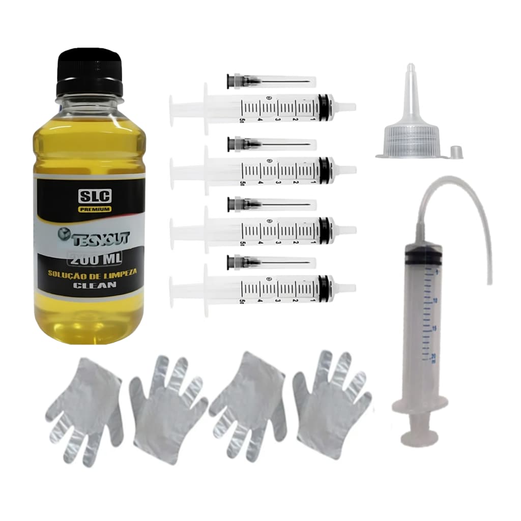 Solução Clean Limpeza Cabeçote Desentupir Impressora Bulk