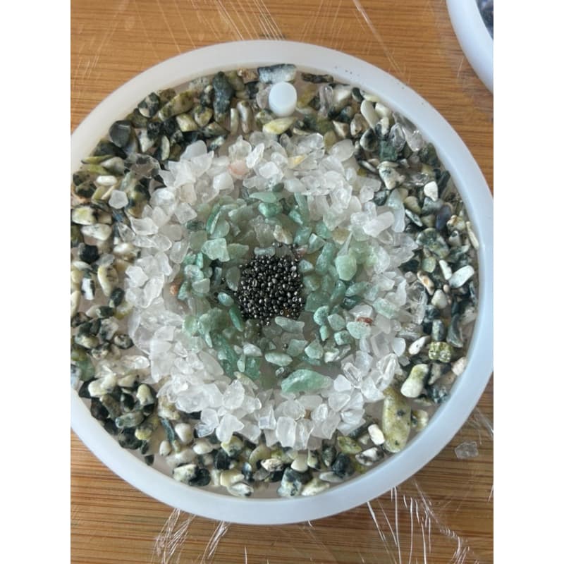 Cascalho de Pedras Naturais SUPER FINO de 1–2mm | Cristais para Artesanato, Decoração, Resina, Orgonites e Aquários